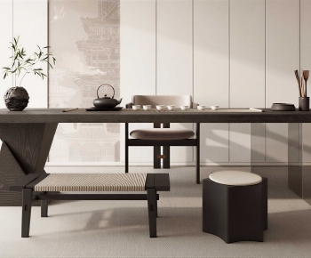 New Chinese Style Tea Tables And Chairs-ID:904848109