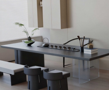 New Chinese Style Tea Tables And Chairs-ID:683136941