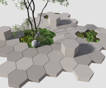 Modern Building Component-ID:699664121