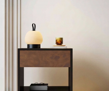 New Chinese Style Bedside Cupboard-ID:400509831