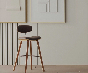 Nordic Style Bar Chair-ID:119432936