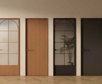 French Style Single Door-ID:493381987