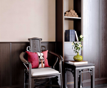 New Chinese Style Lounge Chair-ID:715872052