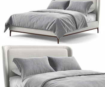 Modern Double Bed-ID:272883893