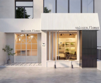 Modern Facade Element-ID:519519091