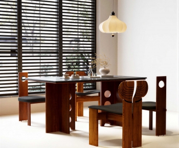 Modern Dining Table And Chairs-ID:204643965
