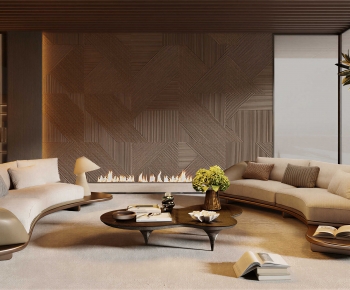 Modern A Living Room-ID:262181043