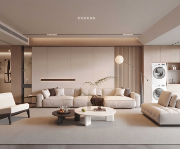 Modern A Living Room-ID:804528957