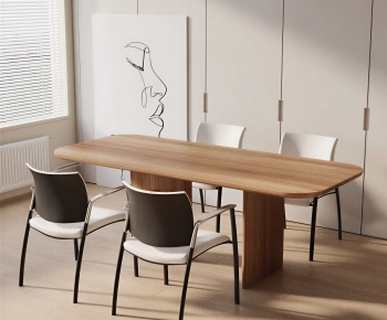 Modern Dining Table And Chairs-ID:310287958