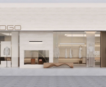 Modern Facade Element-ID:435657025