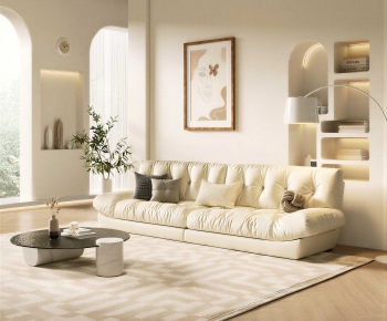 Modern A Living Room-ID:616785058