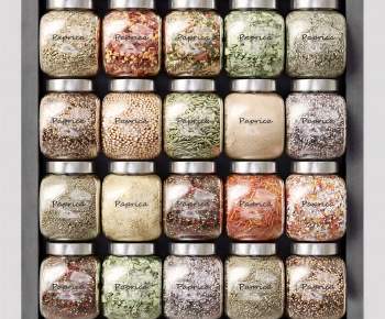 Modern Seasoning Jar-ID:685544979