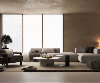 Wabi-sabi Style A Living Room-ID:843260352