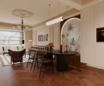French Style Dining Room-ID:411269902