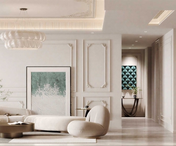 French Style A Living Room-ID:103439094