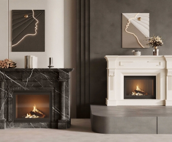 European Style Fireplace-ID:342035063