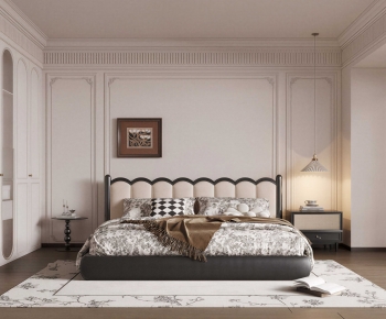 French Style Bedroom-ID:401650917