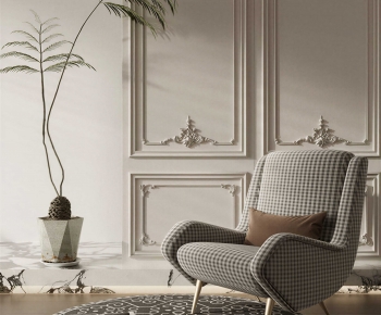 Modern Single Sofa-ID:382035979