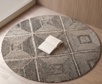 Modern Circular Carpet-ID:116215949