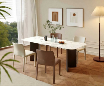 Modern Dining Table And Chairs-ID:991799823