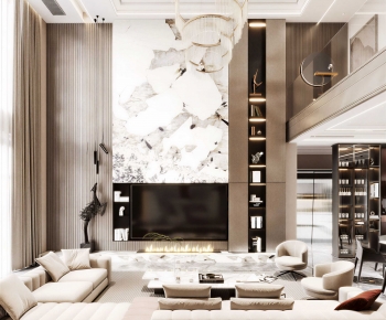 Modern A Living Room-ID:675761942