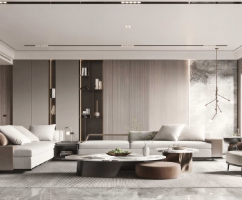 Modern A Living Room-ID:810982949