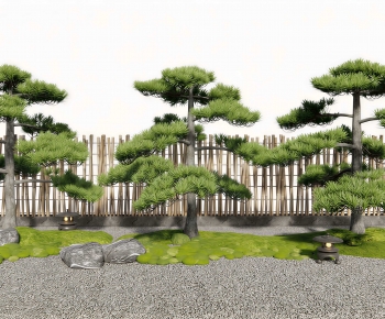 Japanese Style Courtyard/landscape-ID:748595956