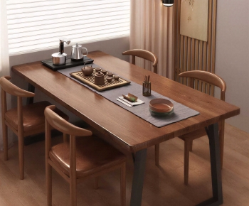 Modern Dining Table And Chairs-ID:572880036