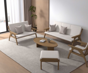 New Chinese Style Sofa Combination-ID:725684884