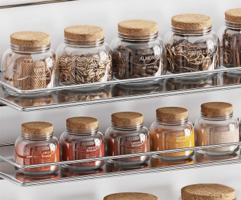 Modern Seasoning Jar-ID:399288896