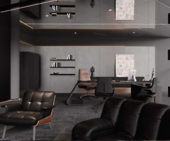 Modern Manager's Office-ID:825186975