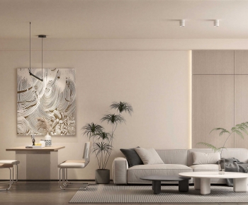 Modern A Living Room-ID:160195118