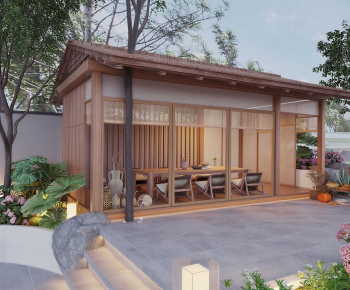 New Chinese Style Courtyard/landscape-ID:868463041