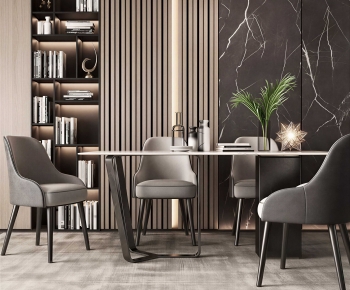 Modern Dining Table And Chairs-ID:847490071