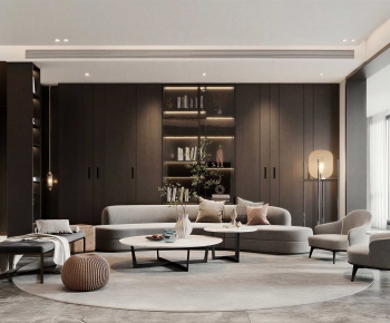 Modern A Living Room-ID:473861939