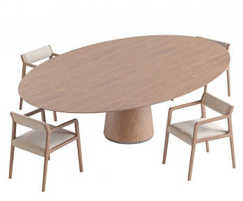Modern Dining Table And Chairs-ID:309596066