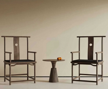 New Chinese Style Lounge Chair-ID:529031047