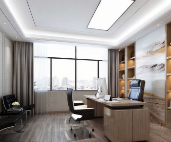 Modern Manager's Office-ID:900840042
