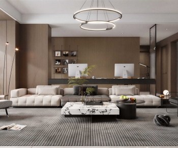 Modern A Living Room-ID:768980037
