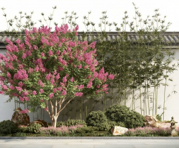 New Chinese Style Courtyard/landscape-ID:878405096