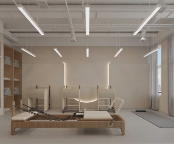 Modern Yoga Room-ID:135412939