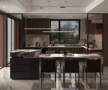 Modern Dining Room-ID:601017007