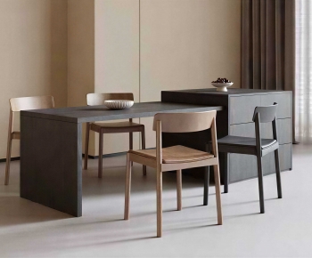 Modern Dining Table And Chairs-ID:353550941