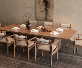 Modern Dining Table And Chairs-ID:953723917