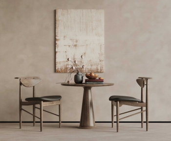 Wabi-sabi Style Leisure Table And Chair-ID:633325101