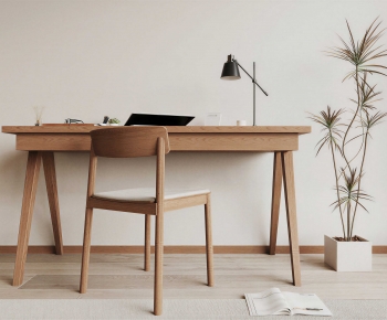 Modern Computer Desk And Chair-ID:834305055