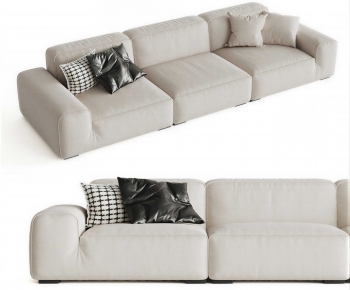 Modern Three-seat Sofa-ID:393152951