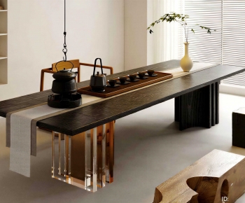 New Chinese Style Tea Tables And Chairs-ID:486143118