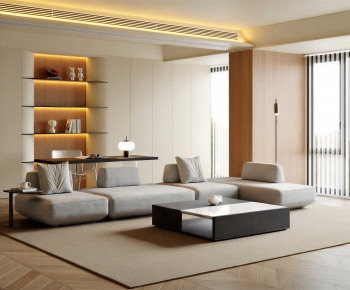 Modern A Living Room-ID:632886892
