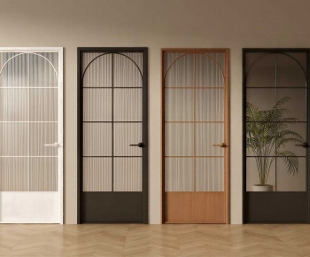 French Style Single Door-ID:234884987